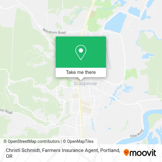 Christi Schmidt, Farmers Insurance Agent map