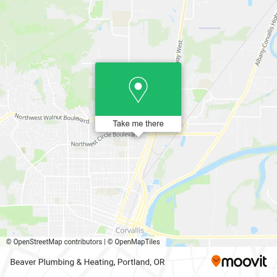 Beaver Plumbing & Heating map