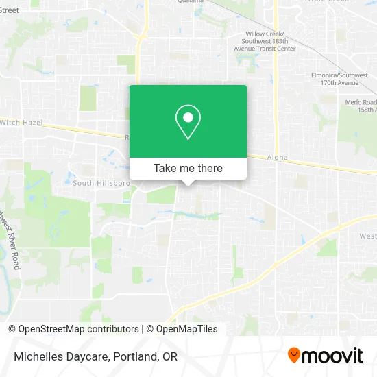 Michelles Daycare map