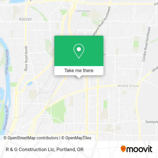 R & G Construction Llc map