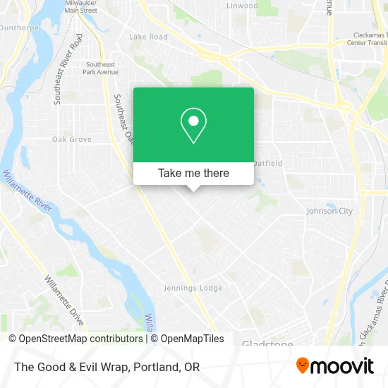 The Good & Evil Wrap map