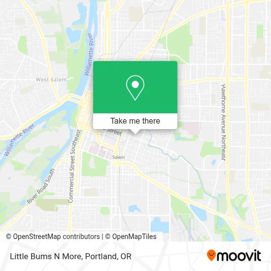 Little Bums N More map