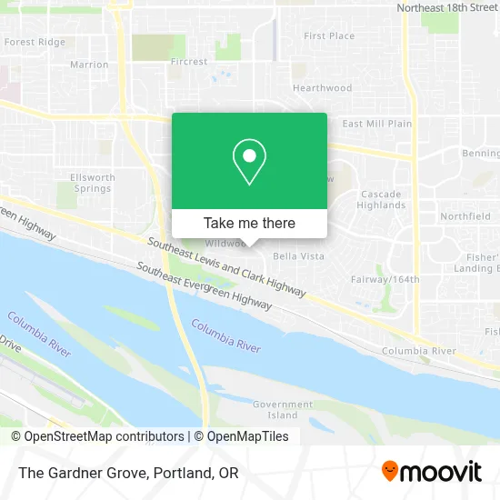 The Gardner Grove map