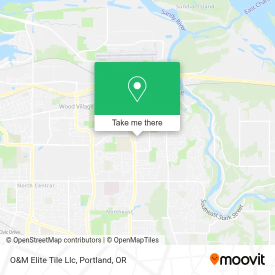 O&M Elite Tile Llc map