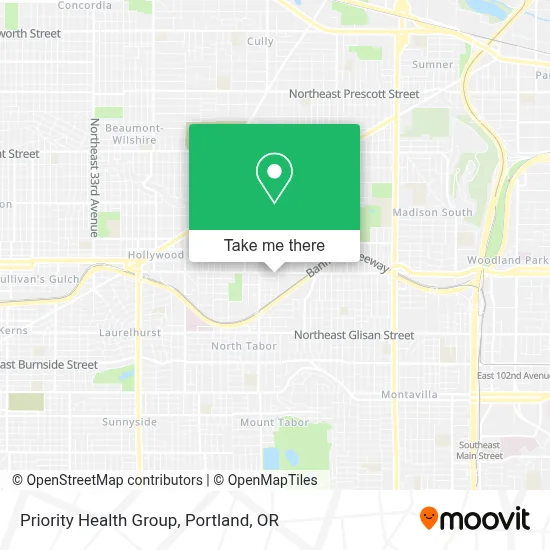 Priority Health Group map