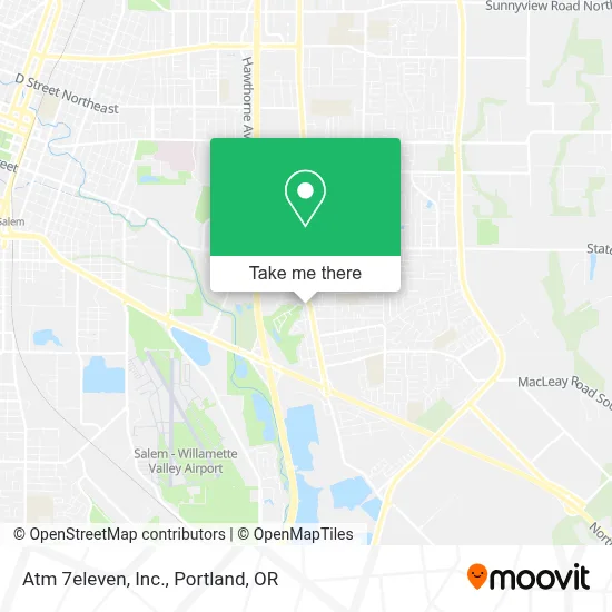 Atm 7eleven, Inc. map