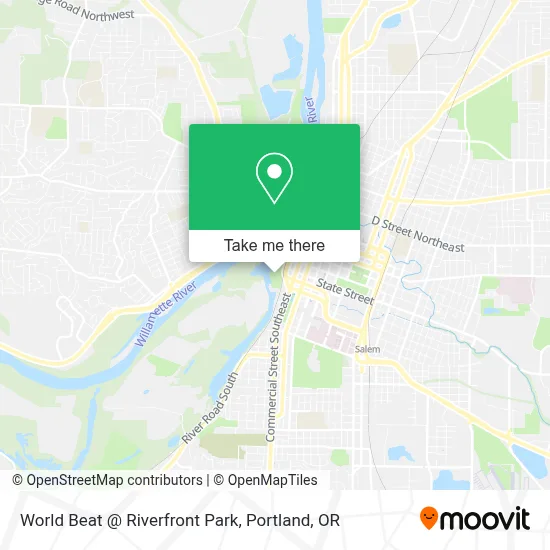 World Beat @ Riverfront Park map