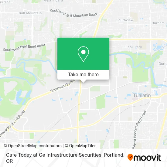 Cafe Today at Ge Infrastructure Securities map