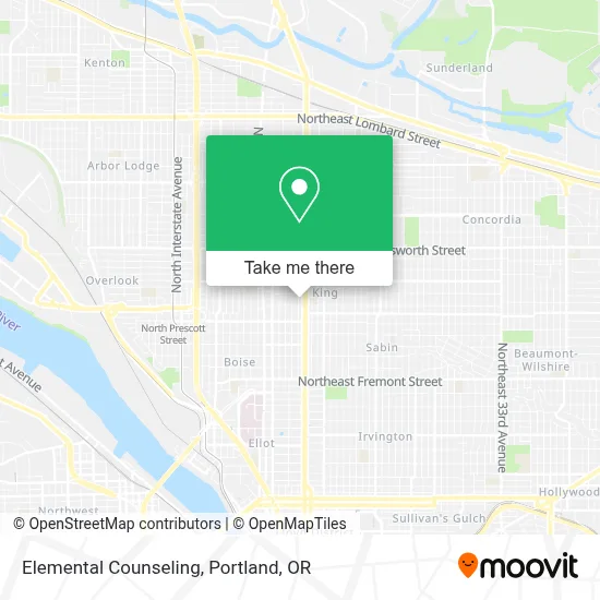 Elemental Counseling map