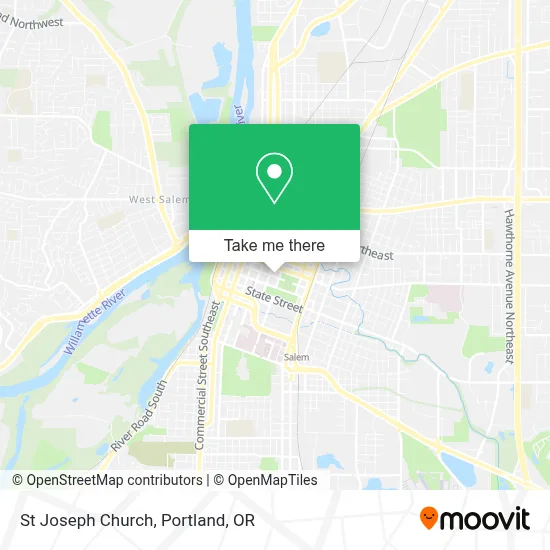 St Joseph Church map
