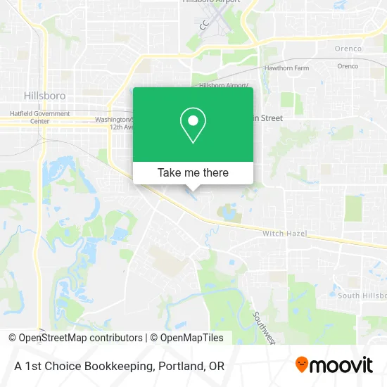 A 1st Choice Bookkeeping map