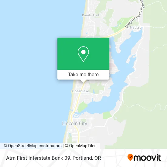 Atm First Interstate Bank 09 map