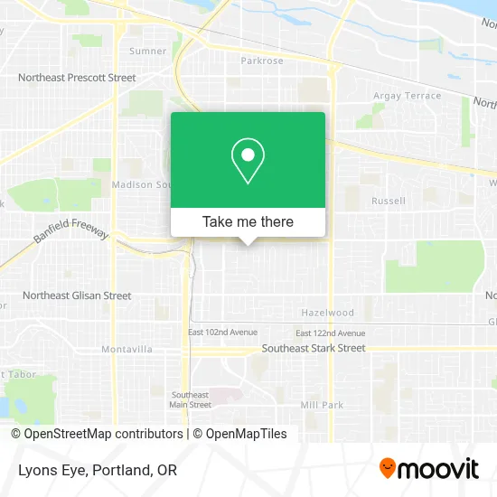Lyons Eye map