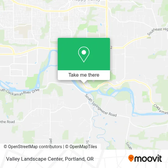 Valley Landscape Center map