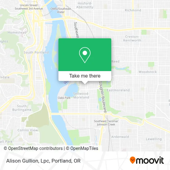 Alison Gullion, Lpc map