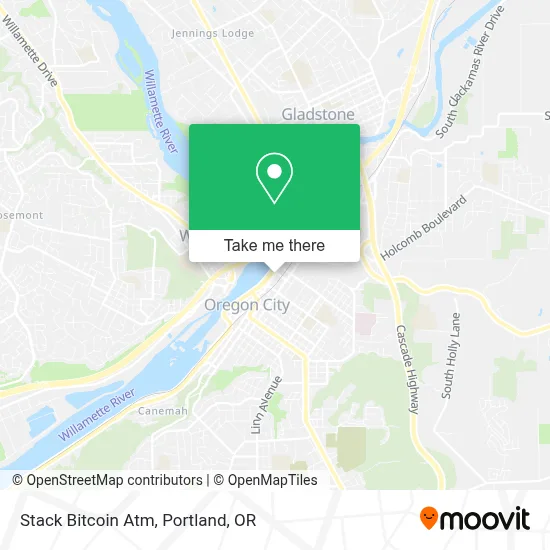 Stack Bitcoin Atm map