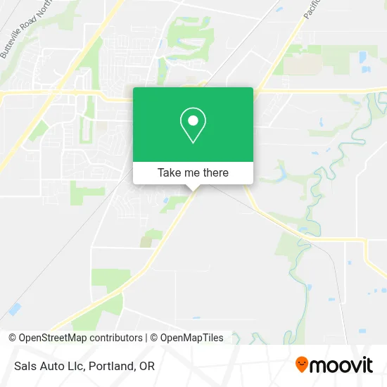 Sals Auto Llc map