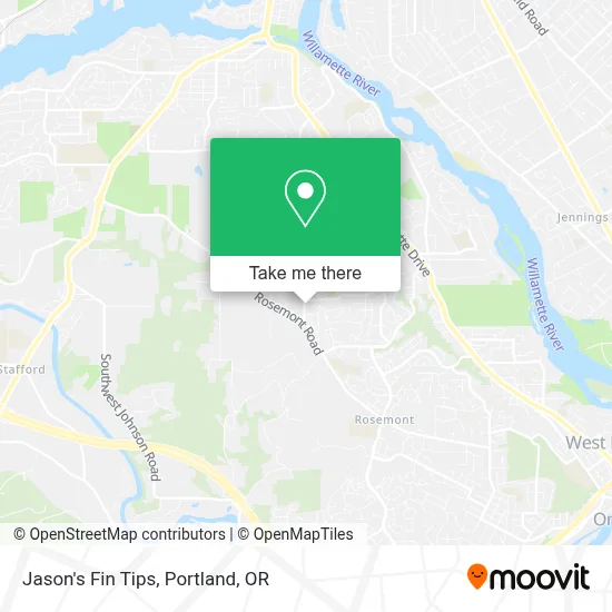 Jason's Fin Tips map