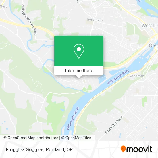Frogglez Goggles map