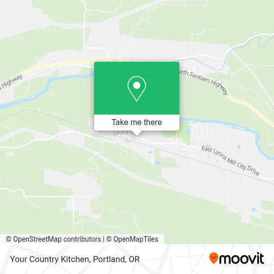 Your Country Kitchen map