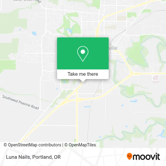 Luna Nails map