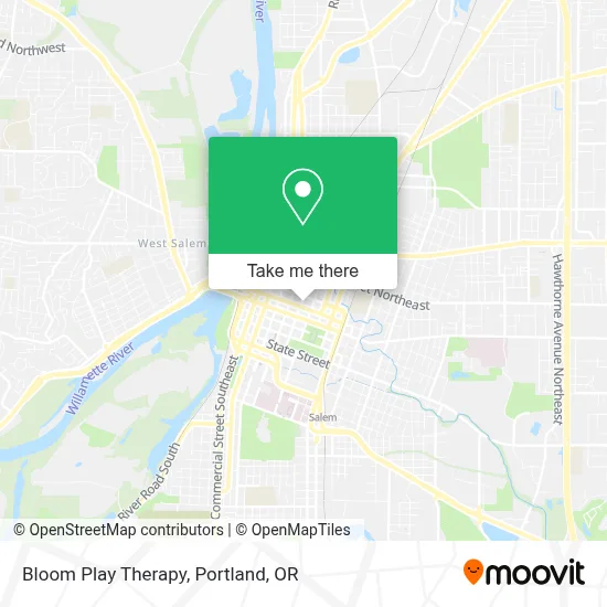 Bloom Play Therapy map