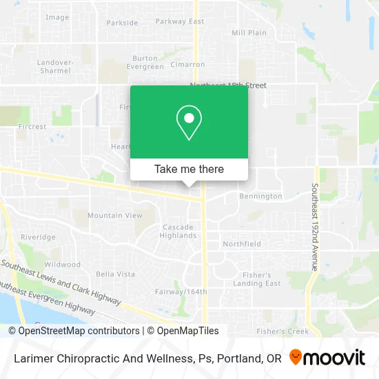 Larimer Chiropractic And Wellness, Ps map