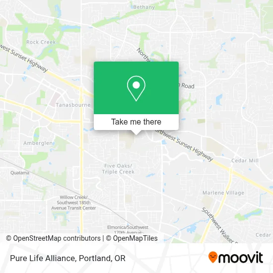 Pure Life Alliance map