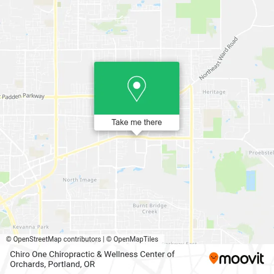 Chiro One Chiropractic & Wellness Center of Orchards map