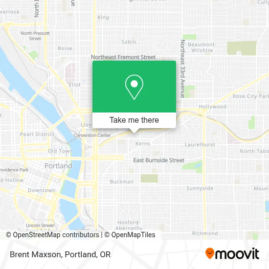Brent Maxson map