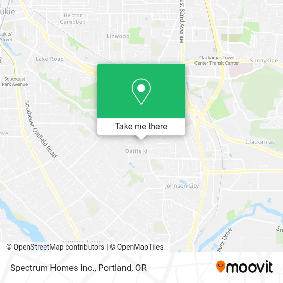Spectrum Homes Inc. map