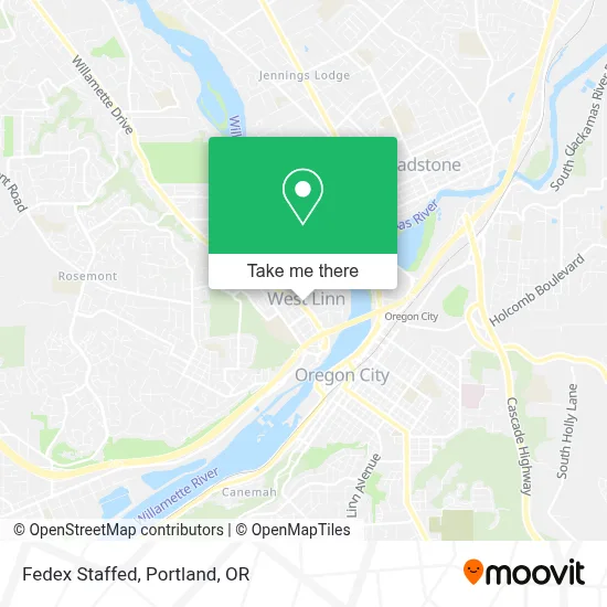 Fedex Staffed map