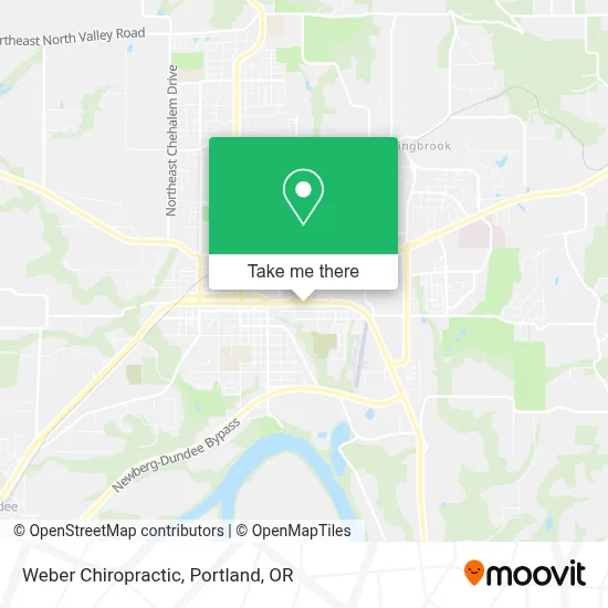 Weber Chiropractic map