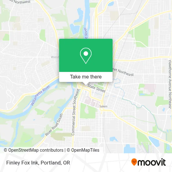 Finley Fox Ink map