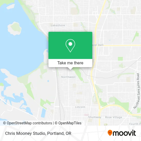 Chris Mooney Studio map