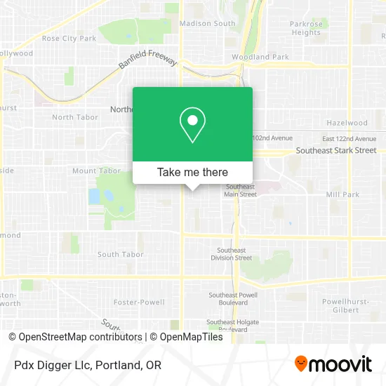 Pdx Digger Llc map