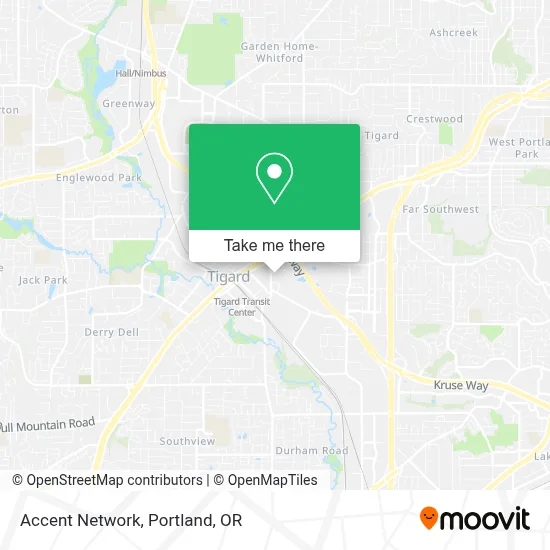 Accent Network map