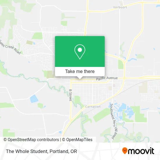 The Whole Student map