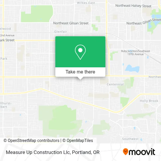 Measure Up Construction Llc map