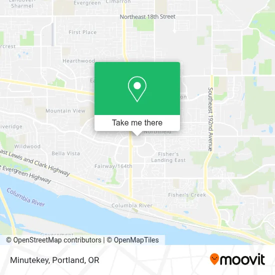 Minutekey map
