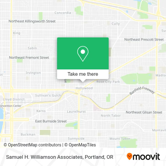 Samuel H. Williamson Associates map