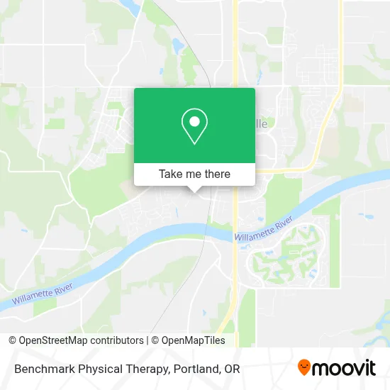 Benchmark Physical Therapy map