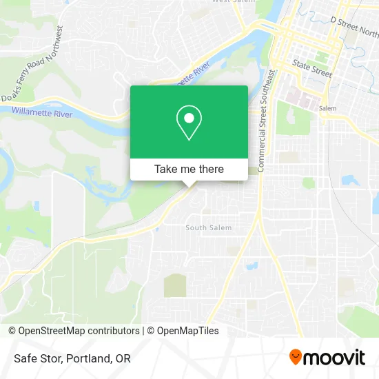 Safe Stor map