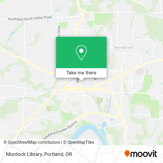 Murdock Library map