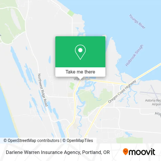 Darlene Warren Insurance Agency map
