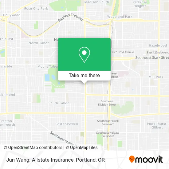 Jun Wang: Allstate Insurance map