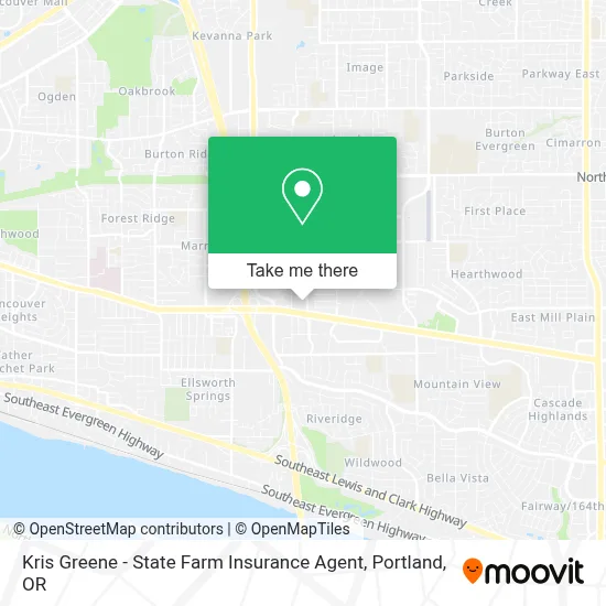 Kris Greene - State Farm Insurance Agent map
