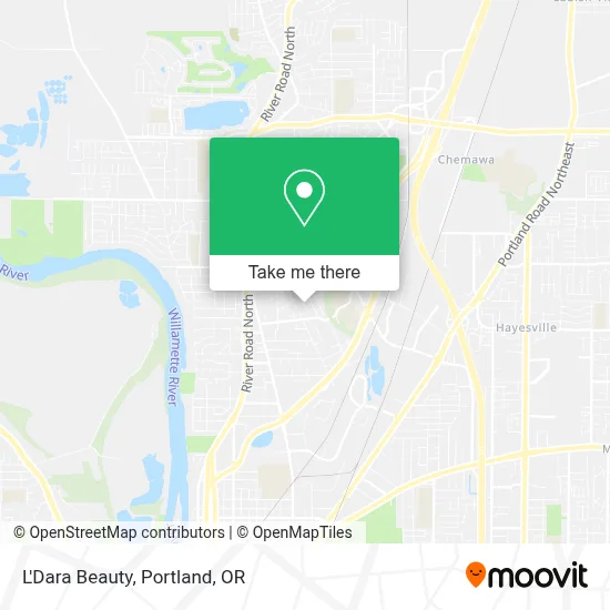 L'Dara Beauty map