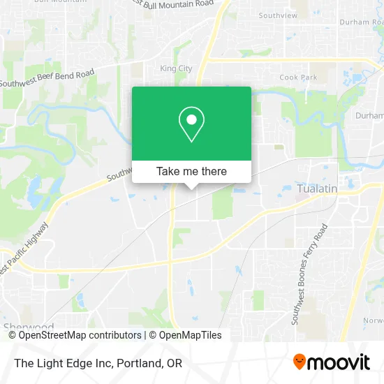 The Light Edge Inc map