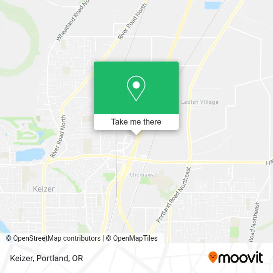 Keizer map